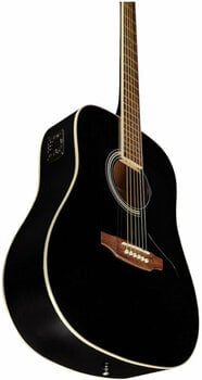 Dreadnought elektro-akoestische gitaar Eko guitars Ranger 6 EQ Black - 3