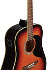 Elektroakustická kytara Dreadnought Eko guitars Ranger 6 EQ Brown Sunburst Elektroakustická kytara Dreadnought - 3