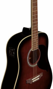 elektroakustisk guitar Eko guitars Ranger 6 EQ Red Sunburst - 4