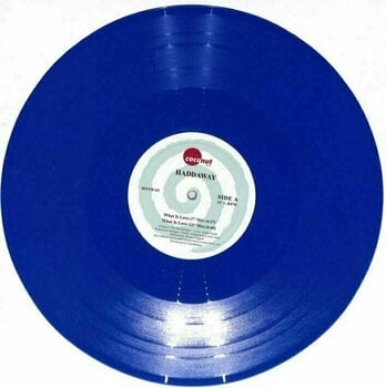 Vinyl Record Haddaway - What Is Love (Blue Coloured) (12" Vinyl) - 2