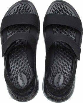 Buty żeglarskie damskie Crocs LiteRide 360 Sandal Black/Light Grey 41-42 - 4