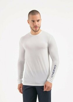 Kapuzenpullover/Pullover Chervo Mens Teck Sweater White 54 - 3