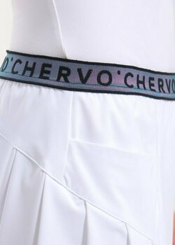 Jupe robe Chervo Womens Joke Skirt White 34 - 6