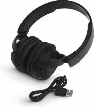 Безжични On-ear слушалки JBL T450BT Black - 5