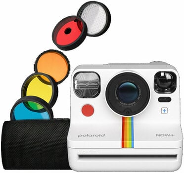 Błyskawiczne kamery Polaroid Now + Gen 2 White - 3