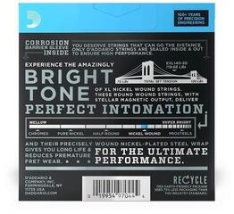 Χορδές για Ηλεκτρική Κιθάρα D'Addario EXL140-3D Χορδές για Ηλεκτρική Κιθάρα - 1