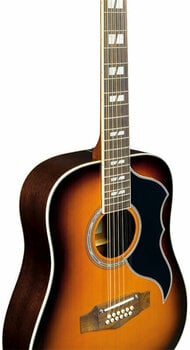 Guitarra acústica de 12 cordas Eko guitars Ranger XII VR Honey Burst - 4