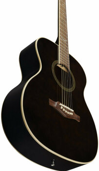 Jumbo akoestische gitaar Eko guitars NXT A100 Black - 3