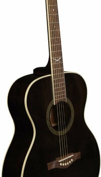 Jumbo akoestische gitaar Eko guitars NXT A100 Black - 4