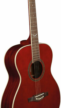 Jumbo akoestische gitaar Eko guitars NXT A100 Red - 4