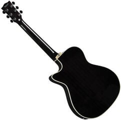 Jumbo Elektro-Akustikgitarren Eko guitars NXT A100ce Black Jumbo Elektro-Akustikgitarren - 1