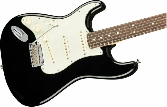 Elektromos gitár Fender American PRO Stratocaster RW Black LH - 4