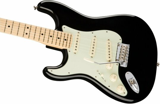 Elektromos gitár Fender American PRO Stratocaster MN Black LH - 3