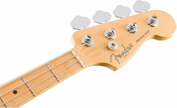 Elektrische basgitaar Fender American PRO Precision Bass MN Olympic White - 7