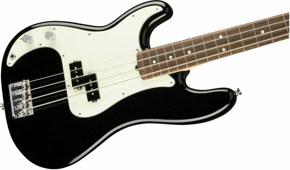 Elektrische basgitaar Fender American PRO Precision Bass LH RW Black - 4