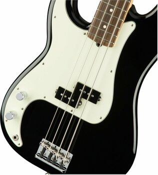 Elektrická baskytara Fender American PRO Precision Bass LH RW Black - 5