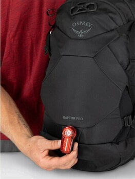 Zaino o accessorio per il ciclismo Osprey Raptor Pro Black Zaino - 18