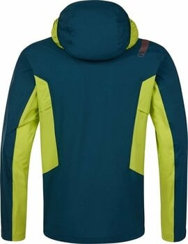 Outdoor Jacket La Sportiva Discover Jkt M Outdoor Jacket Storm Blue/Lime Punch L - 2