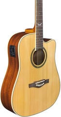 Dreadnought elektro-akoestische gitaar Eko guitars NXT D100ce Natural Dreadnought elektro-akoestische gitaar - 2