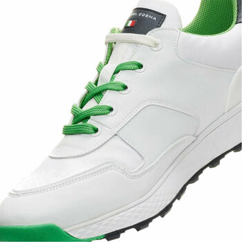 Férfi golfcipők Duca Del Cosma Pagani Men's Golf Shoe White/Navy/Green 43 - 7