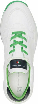 Férfi golfcipők Duca Del Cosma Pagani Men's Golf Shoe White/Navy/Green 44 - 4