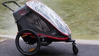 Child seat/ trolley Hamax Rain Cover Transparent Child seat/ trolley - 1