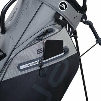 Golfbag Big Max Aqua Eight G Stand Bag Grey/Black Golfbag - 8