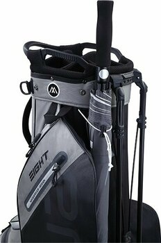 Golf Bag Big Max Aqua Eight G Stand Bag Grey/Black Golf Bag - 9