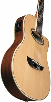Guitarra clássica com pré-amplificador Eko guitars NXT N100e 4/4 Natural - 3