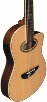 Guitarra clássica com pré-amplificador Eko guitars NXT N100e 4/4 Natural - 4