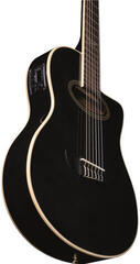 Konzertgitarre mit Tonabnehmer Eko guitars NXT N100e 4/4 Black Konzertgitarre mit Tonabnehmer - 2