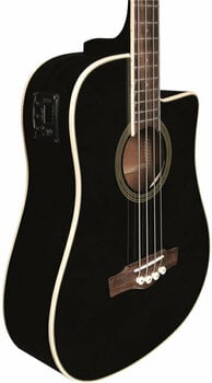 Basa akustyczna Eko guitars NXT B100e Black - 4