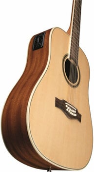 12-string Acoustic-electric Guitar Eko guitars NXT D100e XII Natural - 3