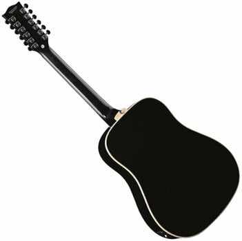 12-струнна електро-акустична китара Eko guitars NXT D100e XII Black - 2