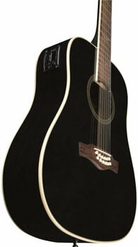 12-saitige Elektro-Akustikgitarre Eko guitars NXT D100e XII Black - 3