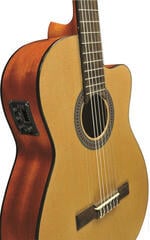Classical Guitar with Preamp Eko guitars Vibra 150 CW EQ 4/4 Natural Classical Guitar with Preamp - 3
