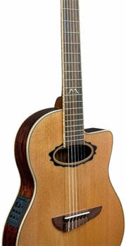 Класическа китара с предусилвател Eko guitars Mia N400ce 4/4 Natural - 4
