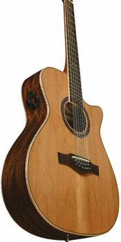 12 húros elektroakusztikus gitár Eko guitars Mia A400ce XII Strings Natural - 4