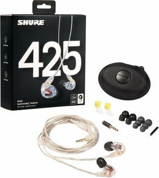 Uho petlje slušalice Shure SE425-CL-EFS Transparentna - 5