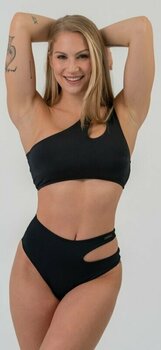 Strój kąpielowy damski Nebbia Rio De Janeiro Bikini Bottom Black M - 2