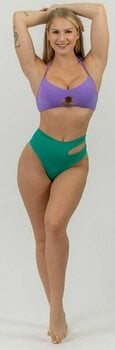 Dámské plavky Nebbia Rio De Janeiro Bikini Bottom Green S - 6