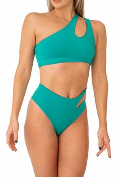 Strój kąpielowy damski Nebbia São Gonçalo Bikini Top Green S - 2