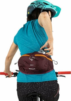 Cycling backpack and accessories Osprey Savu 2 Aprium Purple Waistbag - 5
