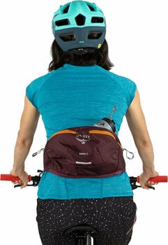 Biciklistički ruksak i oprema Osprey Savu 2 Aprium Purple Torba oko struka - 6