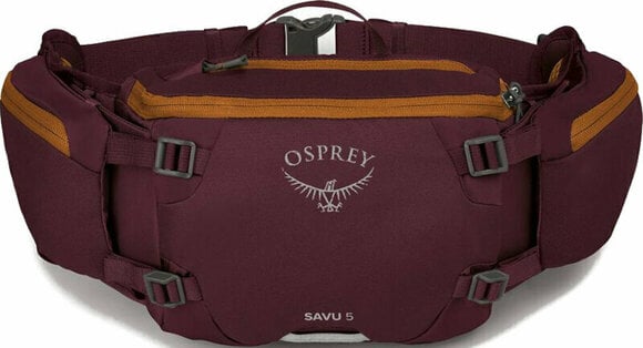 Cycling backpack and accessories Osprey Savu 5 Aprium Purple Waistbag - 2