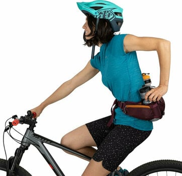 Mochila e acessórios para ciclismo Osprey Savu 5 Aprium Purple Bolsa de cintura - 5