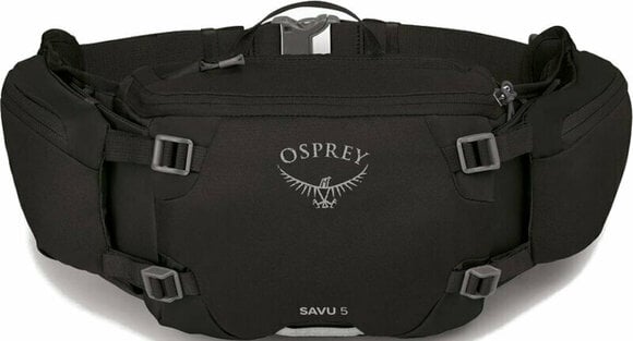 Cycling backpack and accessories Osprey Savu 5 Black Waistbag - 2