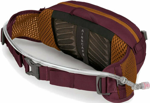 Sac à dos de cyclisme et accessoires Osprey Seral 4 Aprium Purple Sac banane - 3