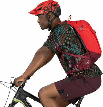Cycling backpack and accessories Osprey Siskin 12 Ultimate Red Backpack - 4