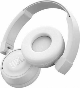 Cuffie Wireless On-ear JBL T450BT White - 2